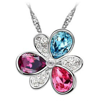 Glory Collier pendentif diamant autrichien (XJW12545)